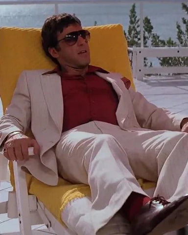 Scarface White Suit - jnjjackets