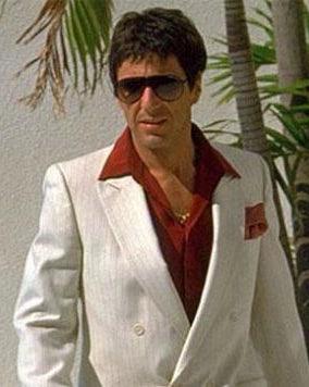 Scarface White Suit - jnjjackets