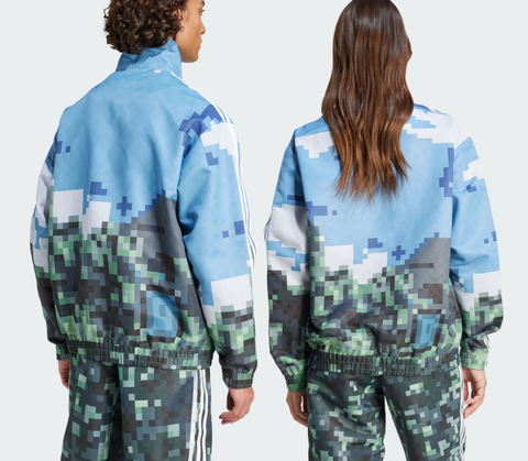 Adidas Originals x Minecraft Track Top – Iconic Sport Style Meets Pixel Play