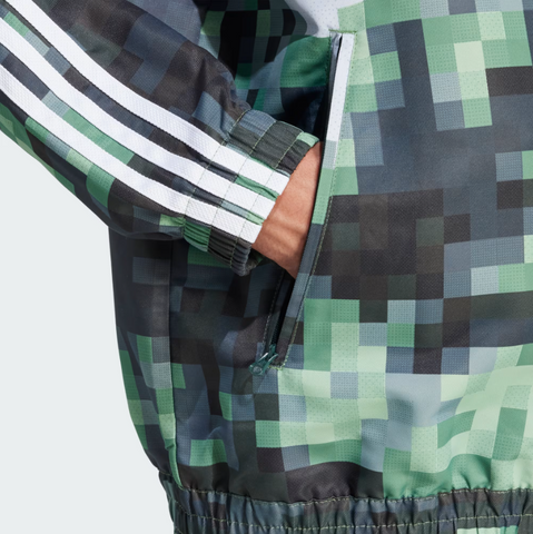 Adidas Originals x Minecraft Track Top – Iconic Sport Style Meets Pixel Play