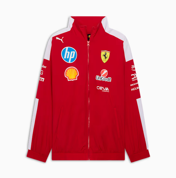 Scuderia Ferrari 2025 Drivers T7 Jacket