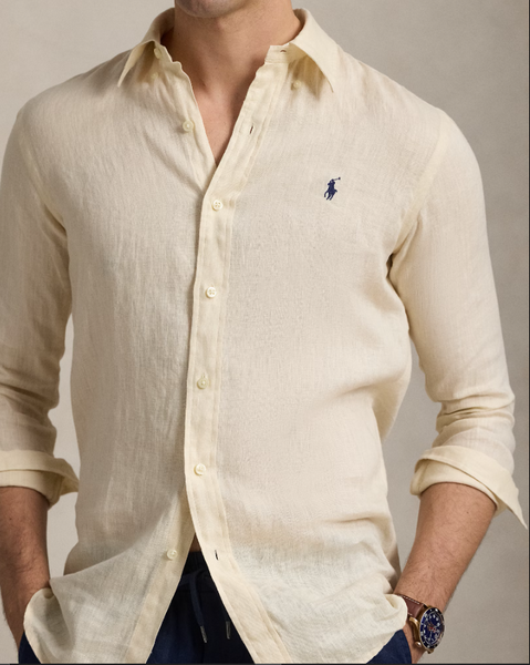 Custom Fit Linen Shirt