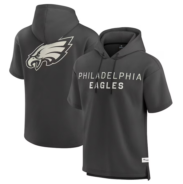 Philadelphia Eagles  Pullover Hoodie Short Sleeve