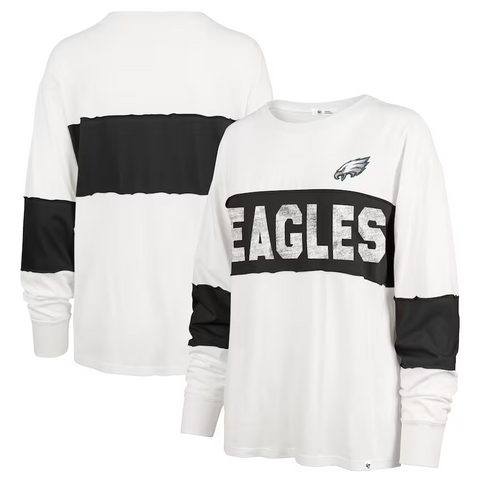 Philadelphia Eagles Sweatshirt Black & White - jnjjackets