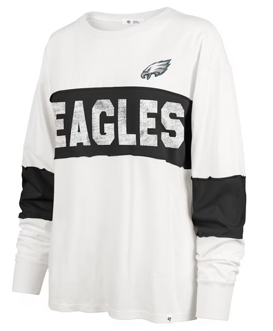 Philadelphia Eagles Sweatshirt Black & White - jnjjackets