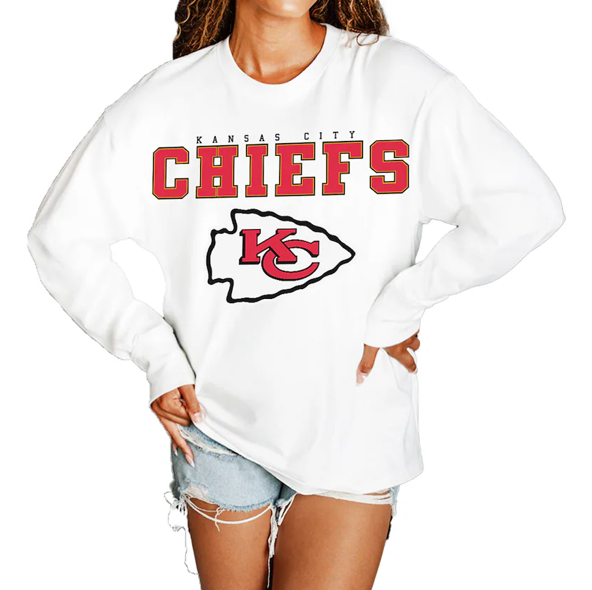Kansas City Chiefs Oversized T-Shirt - jnjjackets