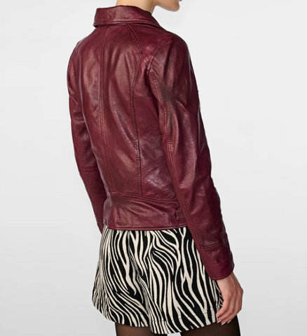 Marissa Asymmetric Leather Jacket - jnjjackets