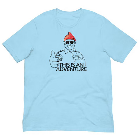 Steve Zissou This is an Adventure T-shirt - jnjjackets