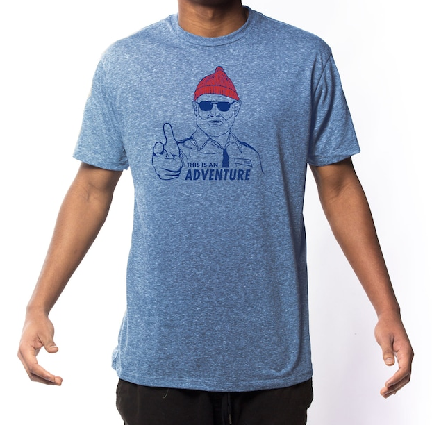 Steve Zissou This is an Adventure T-shirt - jnjjackets