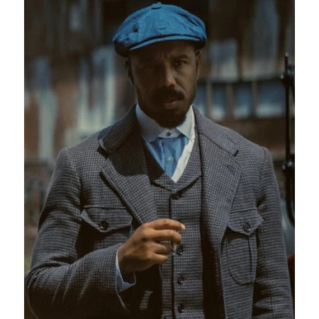 Michael B. Jordan Sinners 2025 Gray Suit - jnjjackets
