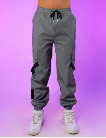 Flash Reflective Cargo Pants - jnjjackets