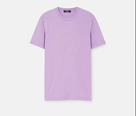 Embellished Medusa T-Shirt – Bold Design with Iconic Detail - jnjjackets