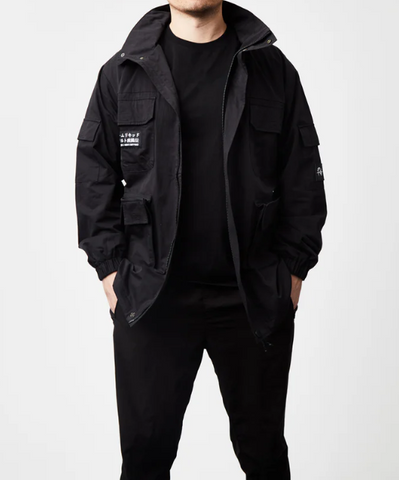 Liquid X Naruto Akatsuki Itachi Tech Jacket Double Sided - jnjjackets