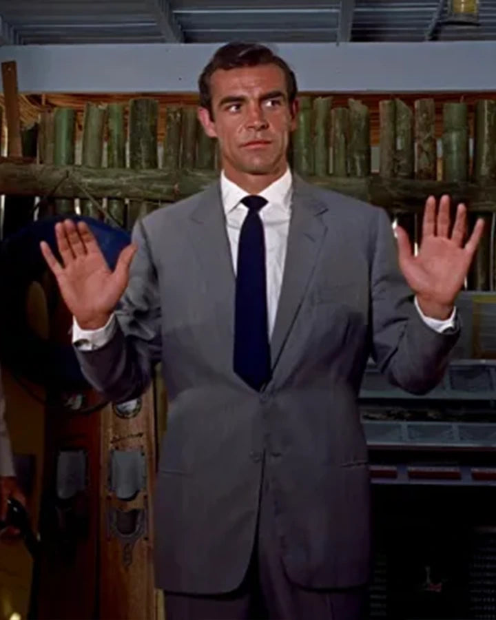 Sean Connery James Bond Grey Suit