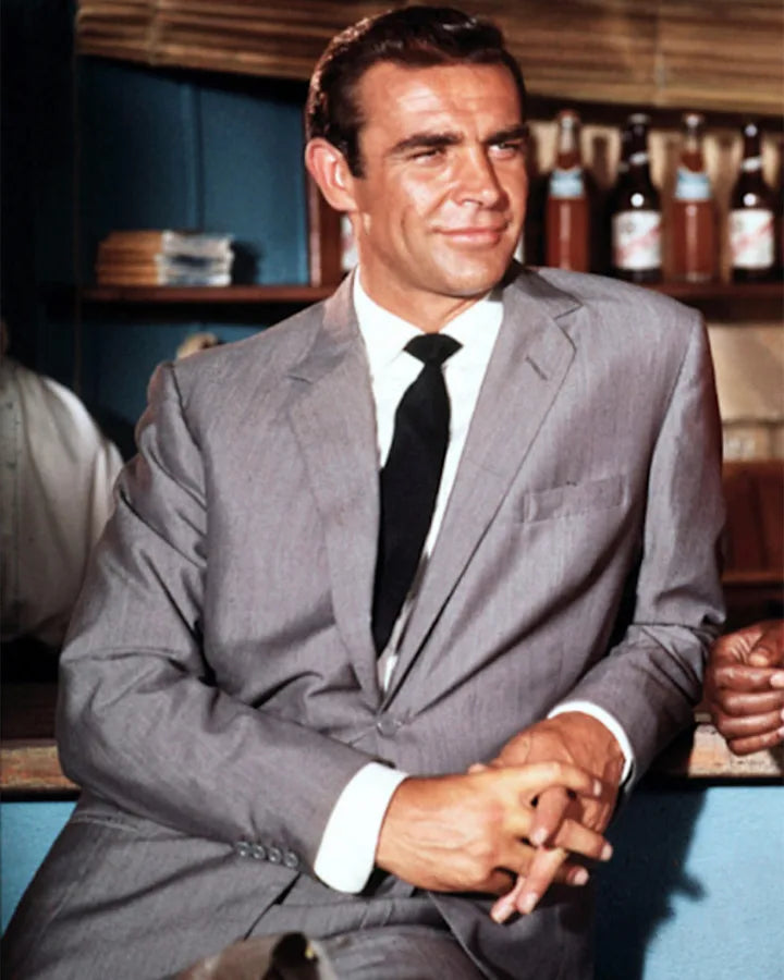 Sean Connery James Bond Grey Suit