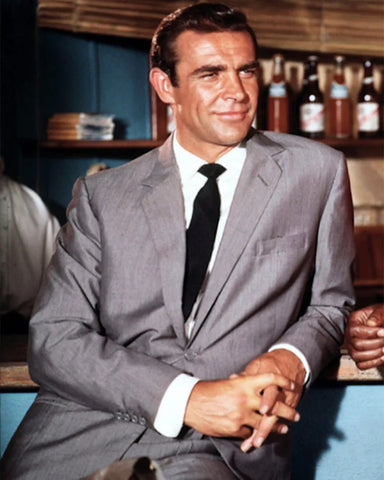 Sean Connery James Bond Grey Suit