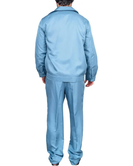 Christmas Vacation Cousin Eddie Blue Suit - JnJ Jackets