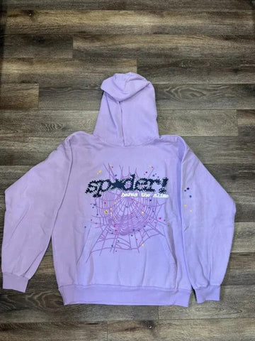 Sp5der Web purple Hoodie - JnJ Jackets