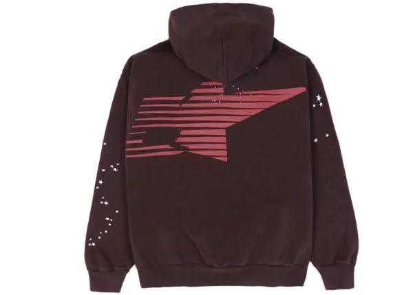 Sp5der Araignee Brown Hoodie - JnJ Jackets