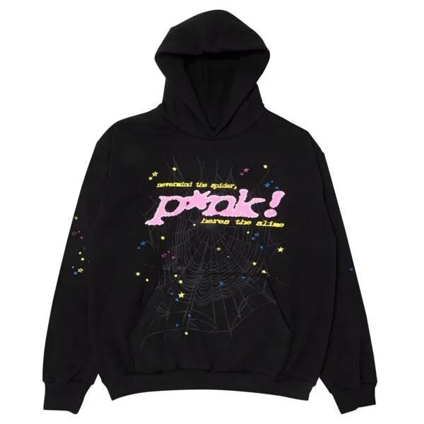 Sp5der P*NK Hoodie Pink