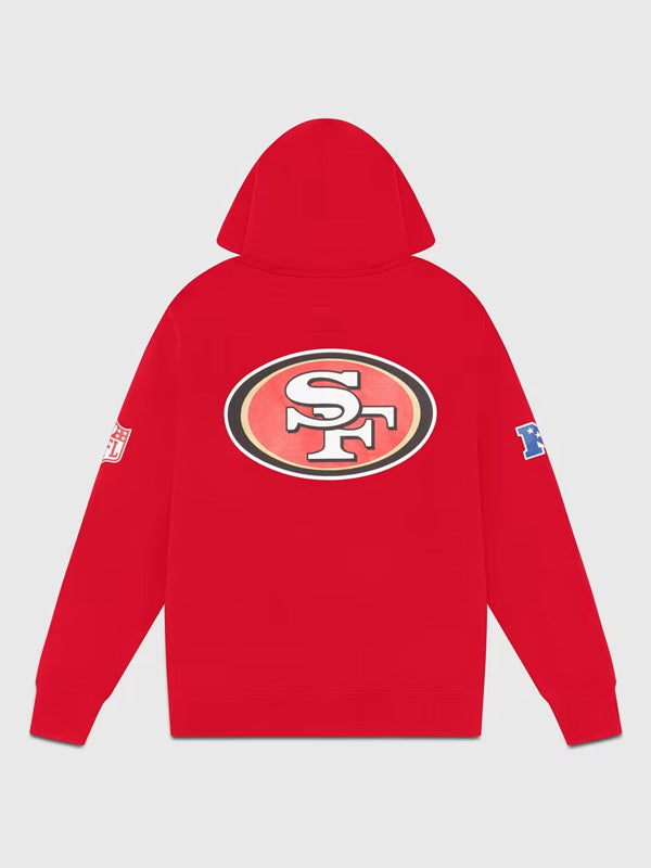 San Francisco 49ers Ovo Red Hoodie - JnJ Jackets