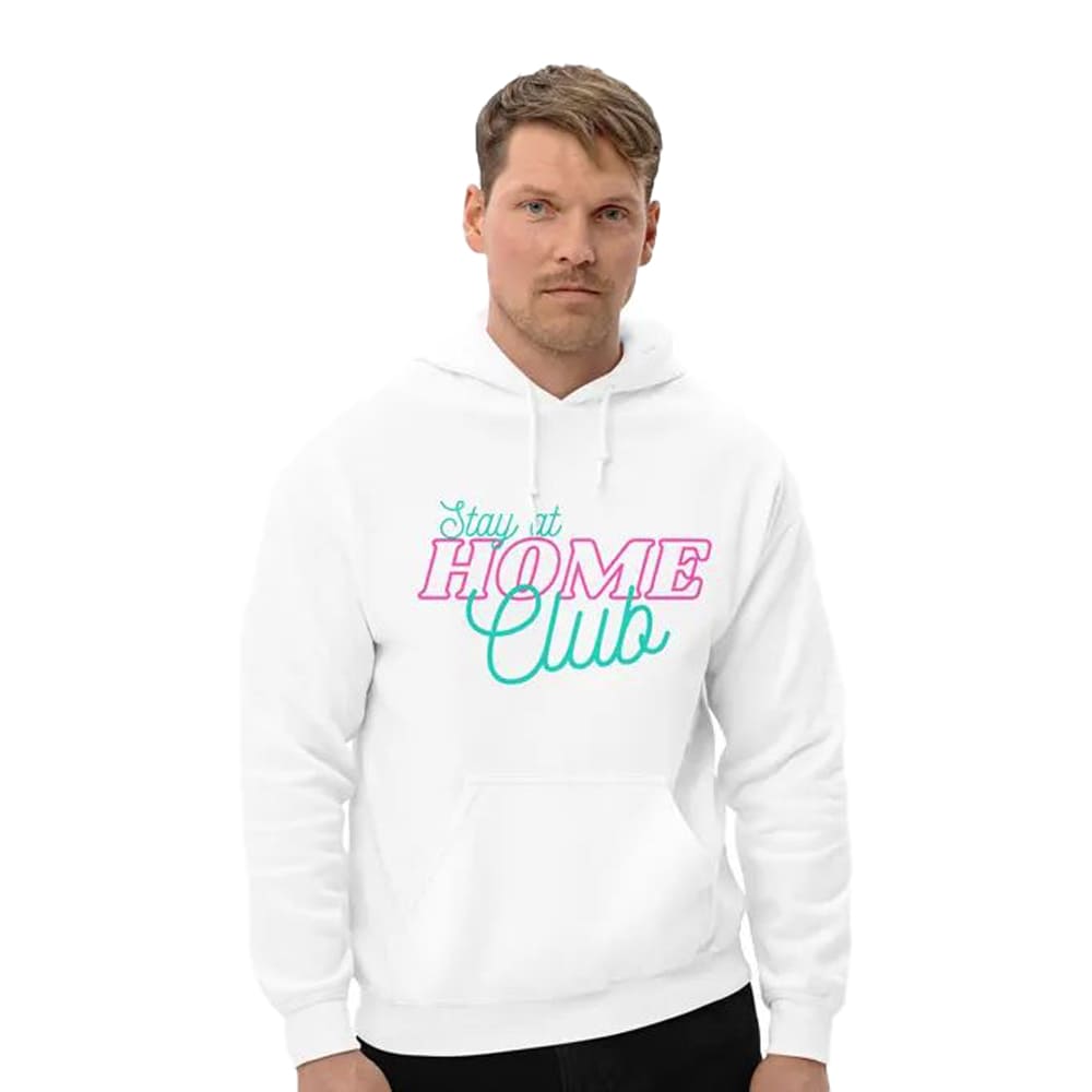 Stay At Home Club Hoodie - JnJ Jackets