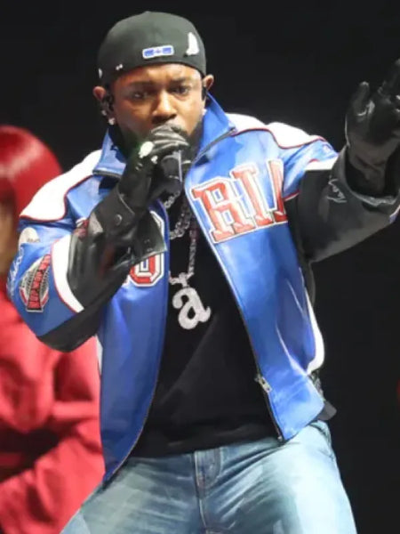 Halftime Show 2025 Kendrick Lamar Leather Jacket
