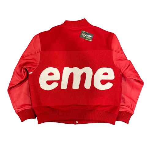 Chenille Supreme Red Jacket - JnJ Jackets