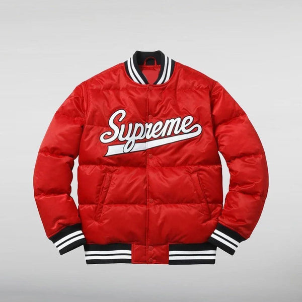 Supreme Puffy Varsity Jacket