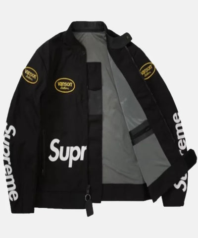 Supreme Vanson Leathers Cordura Biker Jacket