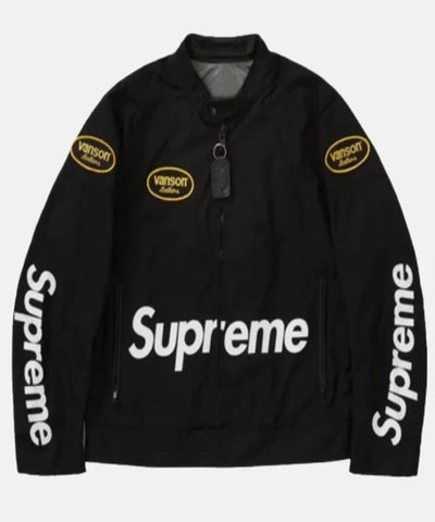 Supreme Vanson Leathers Cordura Biker Jacket