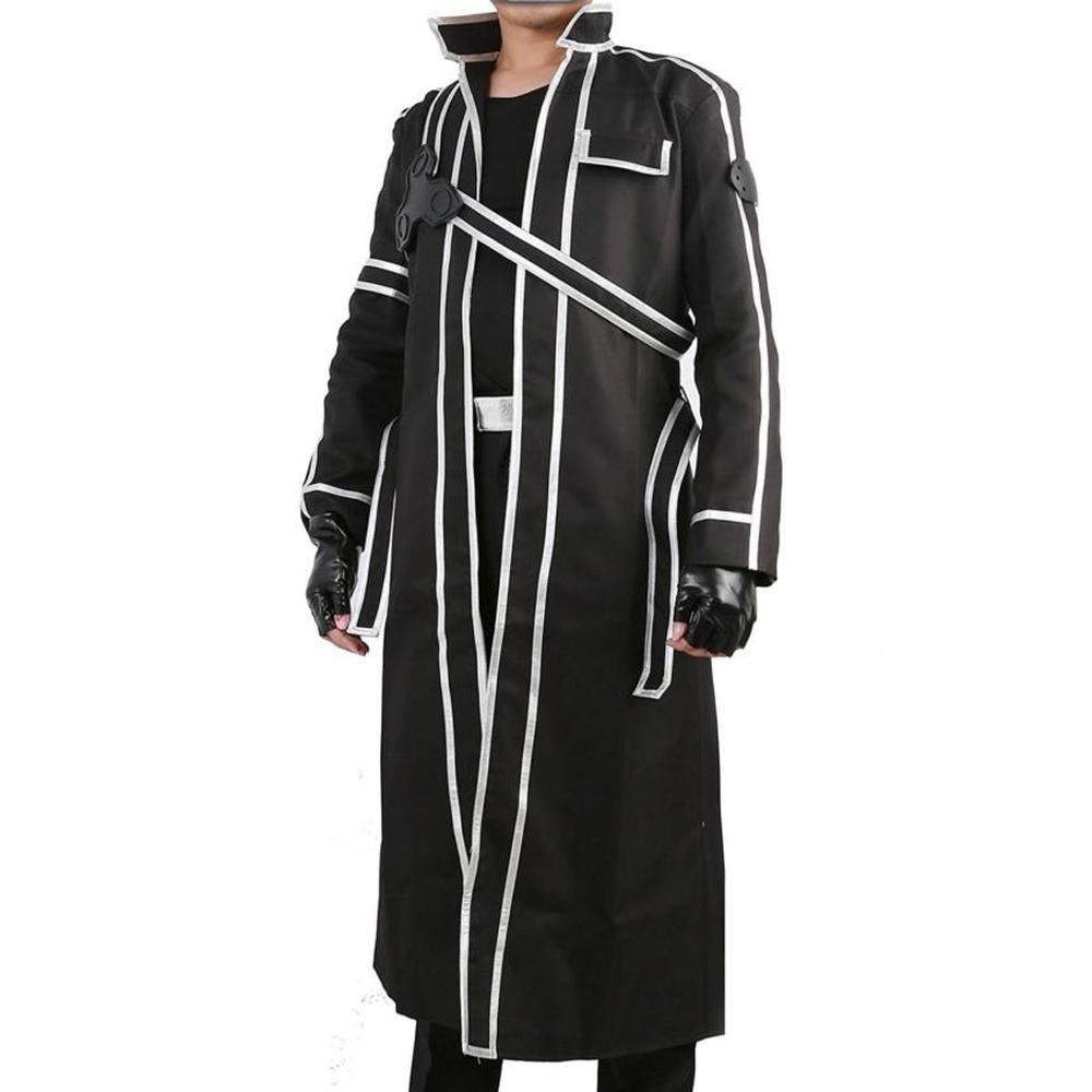 Sword Art Online Kirito Black Coat - JnJ Jackets