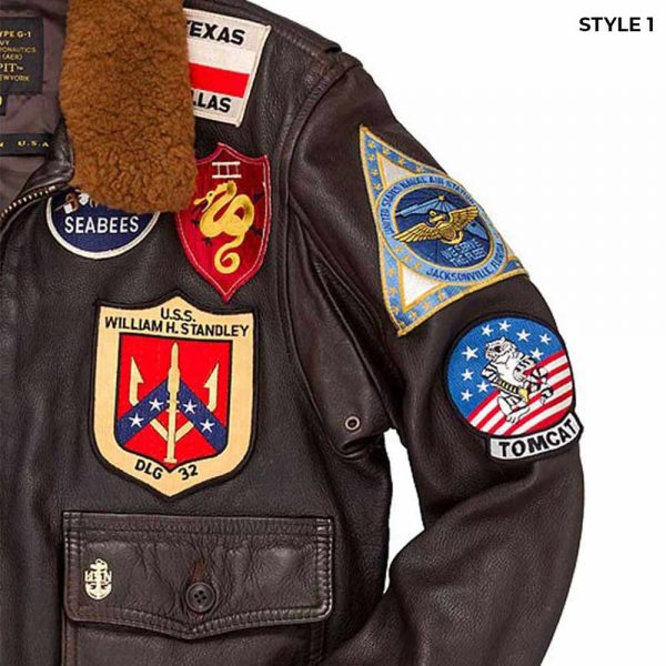 Top Gun Tom Cruise Leather Jacket - JnJ Jackets