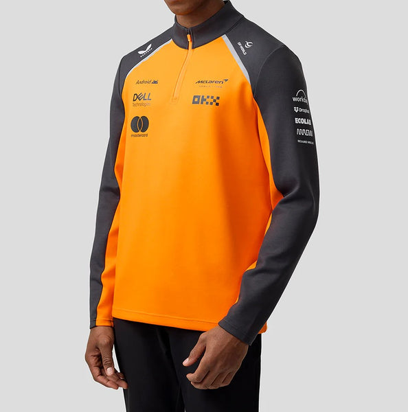 McLaren Formula 1 Team Quarter Zip Top