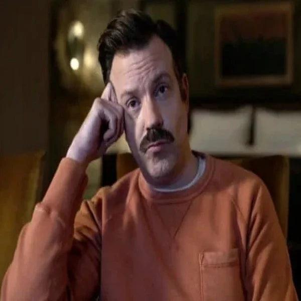 Ted Lasso S03 Jason Sudeikis Orange Sweatshirt - jnjjackets