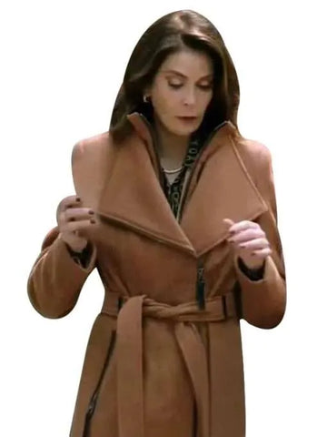 How To Fall In Love By Christmas Teri Hatcher Brown Coat