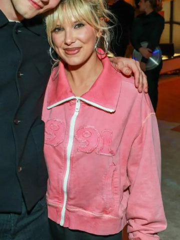 The Electric State Afterparty Millie Bobby Brown Pink Jacket - jnjjackets