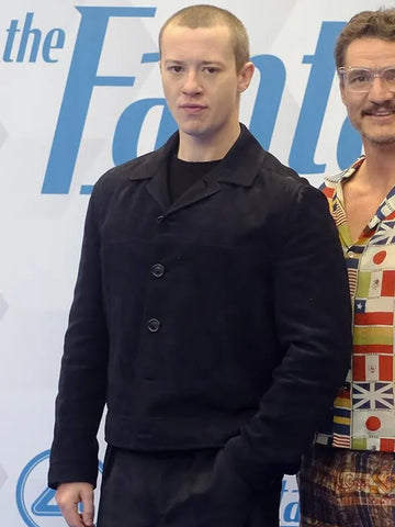 The Fantastic Four First Steps Joseph Quinn Suede Leather Jacket