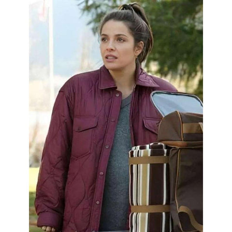 The Good Doctor Lea Dilallo Maroon Jacket - JnJ Jackets