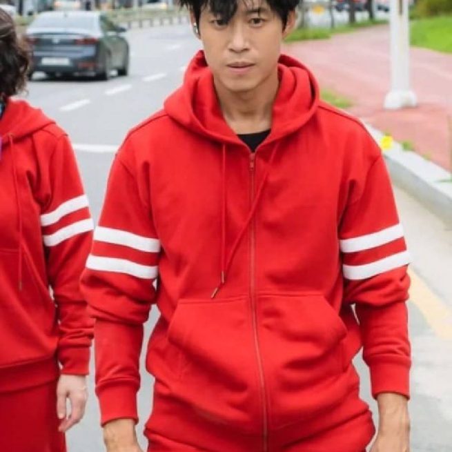 The Uncanny Counter Red Tracksuit - JnJ Jackets