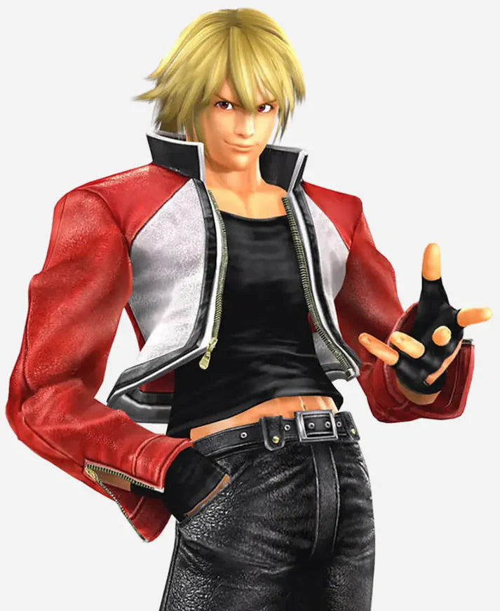 King of Fighters Rock Howard Leather Jacket