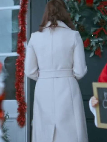 Christmas Keepsake Jillian Murray White Coat - JnJ Jackets