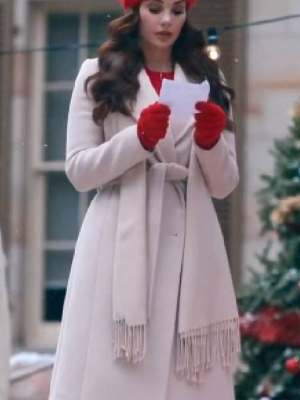 Christmas Keepsake Jillian Murray White Coat - JnJ Jackets