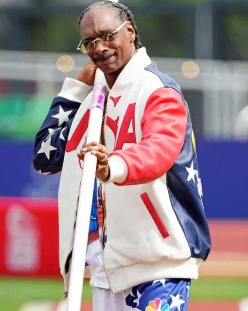 Paris Olympics Snoop Dogg USA Jacket - JnJ Jackets