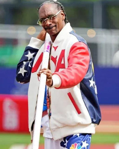 Paris Olympics Snoop Dogg USA Jacket - JnJ Jackets