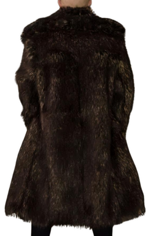 Tyler Durden Fur Coat