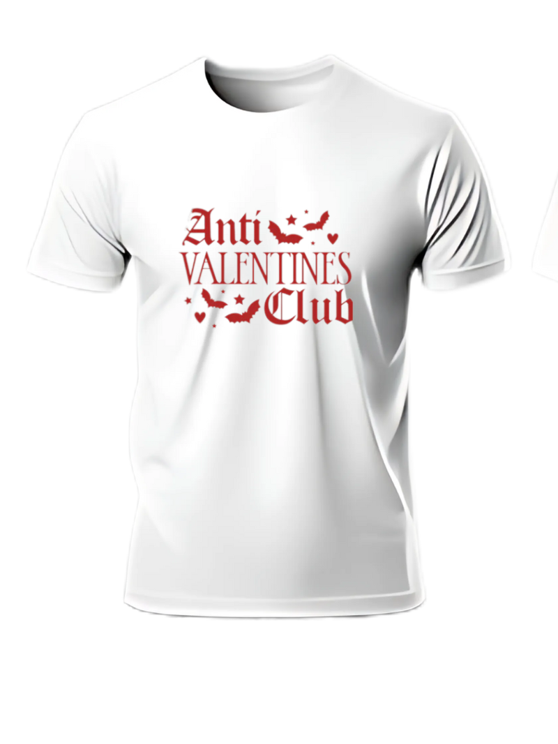 Get a Free Anti-Valentines Club T-shirt with Leather Jacket