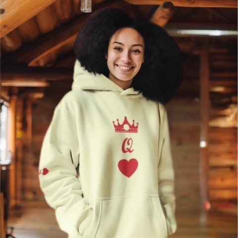 King Queen Couple Hoodies