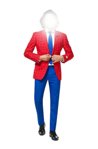 Spider Man Tuxedo Dress Suit