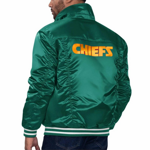 Kansas City Chiefs Silver Tab Trucker Jacket - JnJ Jackets